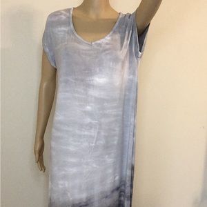 Maxi Dress Gray Size Large